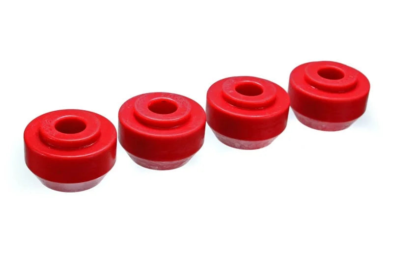 Energy Suspension 64-66 Ford Mustang Red Front Strut Rod Bushing Set - Main Product View
