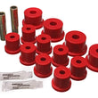 Load image into Gallery viewer, Energy Suspension 64-73 Ford Mustang Red Rear Leaf Spring Bushing Set - Main Product View