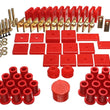 Load image into Gallery viewer, Energy Suspension 64-78 Toyota FJ40 Land Cruiser Red Hyper-Flex Master Bushing Set - Main Product View