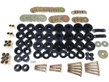 Load image into Gallery viewer, Energy Suspension 65-67 Chevrolet Biscayne/Bel Air/Caprice/Impala Body Mount Set w/ Hardware - Black - Side View