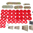 Load image into Gallery viewer, Energy Suspension 65-67 Chevrolet Biscayne/Bel Air/Caprice/Impala Body Mount Set w/ Hardware - Red - Main Product View