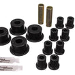 Load image into Gallery viewer, Energy Suspension 65-72 Dodge Charger (w/ 2in Main Eye) Black Rear Leaf Spring Bushing Set - Main Product View