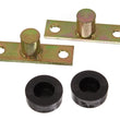 Load image into Gallery viewer, Energy Suspension 66-77 Ford Bronco 4WD Black Tailgate Hinge Bracket &amp; Bushing Set - Side View