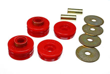 Load image into Gallery viewer, Energy Suspension 66-77 Ford Bronco 4WD Red Transmission Mount Set - Main Product View