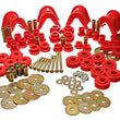 Load image into Gallery viewer, Energy Suspension 66-77 Ford Bronco 4WD (w/ 4 Deg C-Bushings) Red Hyper-Flex Master Bushing Set - Side View
