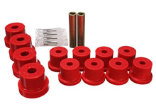 Load image into Gallery viewer, Energy Suspension 67-69 Chevrolet Corvette Red Rear Leaf Spring Bushing Set - Main Product View