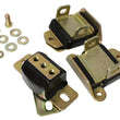 Load image into Gallery viewer, Energy Suspension 67-72 Camaro/64-72 Chevelle/63-82 Corvette Black Zinc 2 Engine &amp; 1 Trans Mount Set - Main Product View