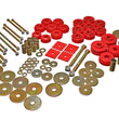 Load image into Gallery viewer, Energy Suspension 67-72 Denali XL/Suburban/Yukon XL 2WD/4WD/67-95 K-5 Blazer Red Body(cab) Mount Set - Main Product View