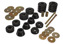 Load image into Gallery viewer, Energy Suspension 67-72 GM 3/4 Ton C-20/C2500 / 1 Ton C-30/C3500 2WD Black Body(cab) Mount Set - Main Product View