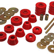 Load image into Gallery viewer, Energy Suspension 67-72 GM 3/4 Ton C-20/C2500 / 1 Ton C-30/C3500 2WD Red Body(cab) Mount Set - Main Product View