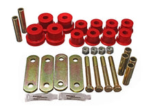 Load image into Gallery viewer, Energy Suspension 67-81 Chevrolet Camaro Red Heavy Duty Shackle Set (Includes Hardware) - Main Product View