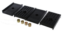 Load image into Gallery viewer, Energy Suspension 68-69 Firebird / 68-69 Camaro / 62-79 Nova/Chevy II Black Multi Leaf Spring Isolat - Main Product View