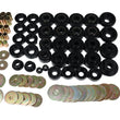 Load image into Gallery viewer, Energy Suspension 68-70 Chevrolet Biscayne/Bel Air/Caprice/Impala Body Mount Set w/ Hardware - Black - Back View