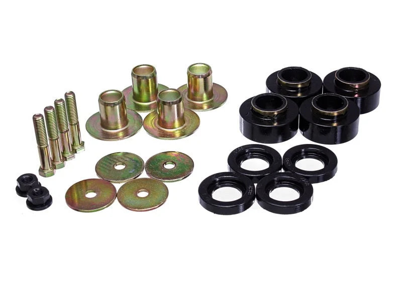 Energy Suspension 68-72 Chevrolet Chevelle SS Black Body Mount Set - Main Product View