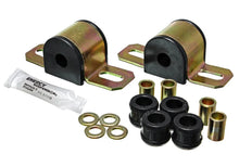 Load image into Gallery viewer, Energy Suspension 68-82 Chevrolet Corvette Black 9/16in Rear Sway Bar Bushings - Main Product View