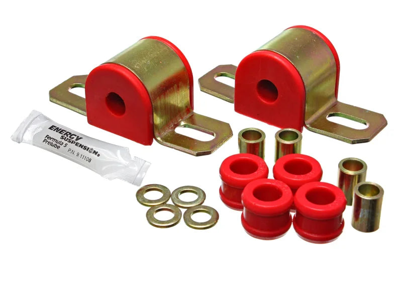 Energy Suspension 68-82 Chevrolet Corvette Red 9/16in Rear Sway Bar Bushings - Side View