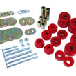Load image into Gallery viewer, Energy Suspension 69-72 GMC C1500 Pickup Red Body Mount Bushing Set - Side View
