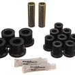 Load image into Gallery viewer, Energy Suspension 70-72 Dodge Charger (w/ 1-1/2in Main Eye) Black Rear Leaf Spring Bushing Set - Main Product View