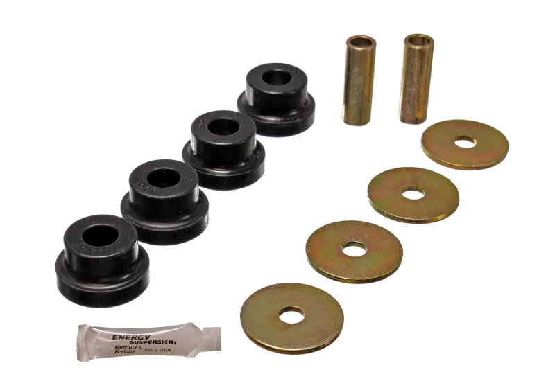 Energy Suspension 70-78 Nissan 240Z/260Z/280Z Black Differential Carrier (Mustache Bar) Bushings - Main Product View