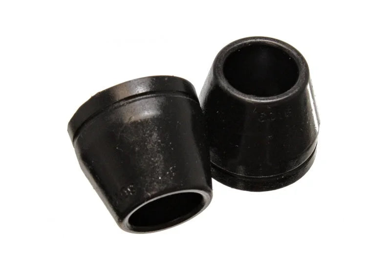 Energy Suspension 70-78 Nissan 240Z/260Z/280Z Black Front and Rear McPherson Strut Bump Stop Set - Side View