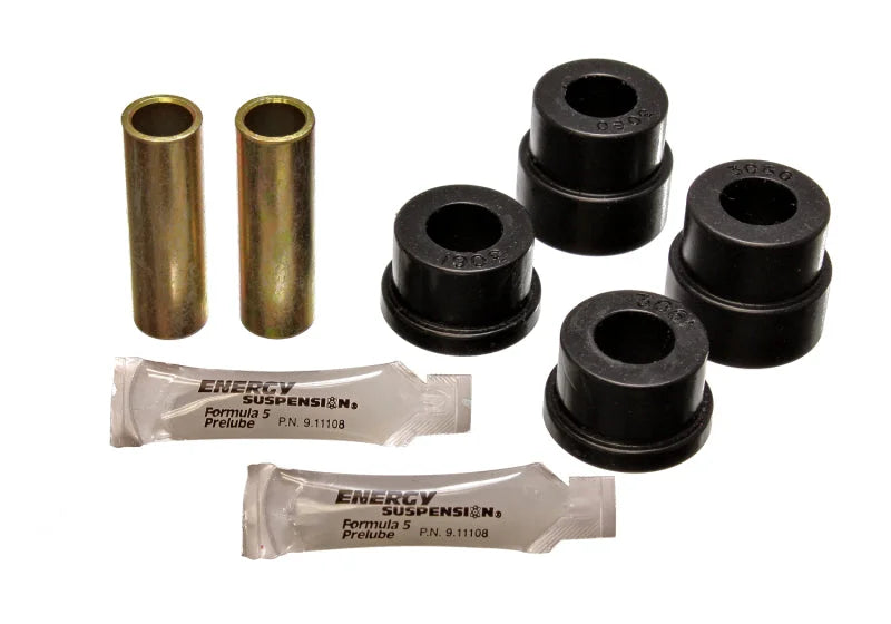 Energy Suspension 70-78 Nissan 240Z/260Z/280Z Black Front Control Arm Bushing Set (Lowers Only) - Main Product View
