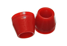 Load image into Gallery viewer, Energy Suspension 70-78 Nissan 240Z/260Z/280Z Red Front and Rear McPherson Strut Bump Stop Set - Side View