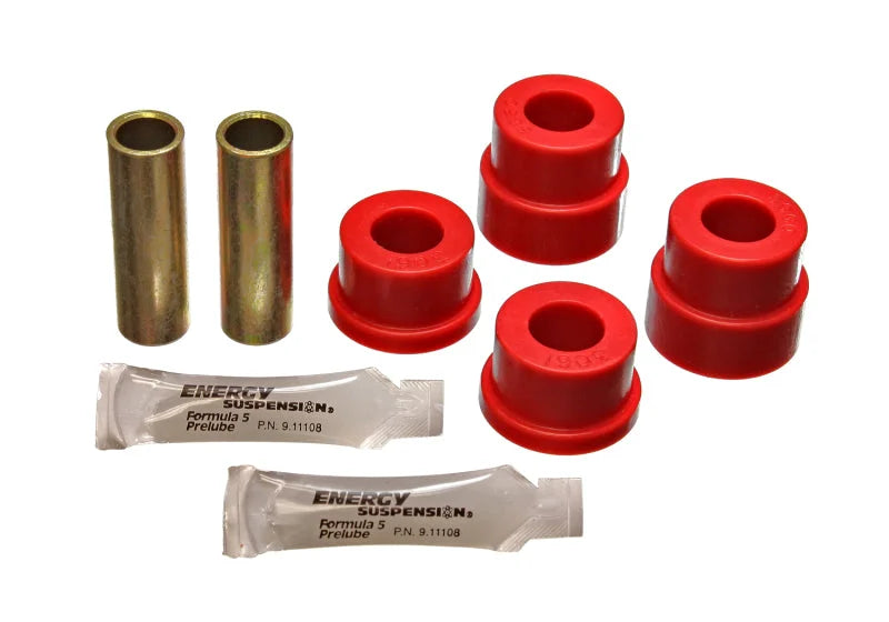 Energy Suspension 70-78 Nissan 240Z/260Z/280Z Red Front Control Arm Bushing Set (Lowers Only) - Main Product View