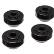 Load image into Gallery viewer, Energy Suspension 72-78 Ford Crown Vic/72-79 Thunderbird Black Front Strut Rod Bushing Set - Side View