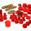 Load image into Gallery viewer, Energy Suspension 72-85 Dodge/Plymouth 1/2 &amp; 3/4 Ton S/C Pickup Red Hyper-Flex Master Bushing Set - Main Product View