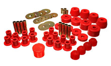 Load image into Gallery viewer, Energy Suspension 72-85 Dodge/Plymouth 1/2 &amp; 3/4 Ton S/C Pickup Red Hyper-Flex Master Bushing Set - Main Product View