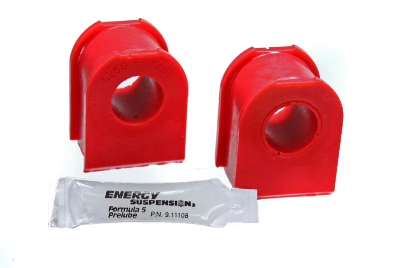 Energy Suspension 73-76 Chrysler A-Body / 70-72 B-Body Red 7/8in Front Sway Bar Bushings - Main Product View