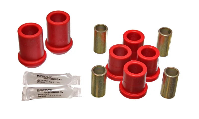 Energy Suspension 73-79 B-Body Chrysler RWD Red Front Control Arm Bushing Set - Main Product View