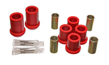 Load image into Gallery viewer, Energy Suspension 73-79 B-Body Chrysler RWD Red Front Control Arm Bushing Set - Main Product View