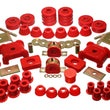 Load image into Gallery viewer, Energy Suspension 73-80 Chev/GMC 4WD w/Aftermarket Front Springs Red Hyper-Flex Master Bushing Set - Main Product View