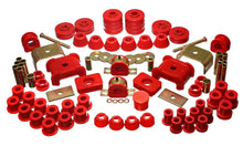 Load image into Gallery viewer, Energy Suspension 73-80 Chev/GMC 4WD w/Aftermarket Front Springs Red Hyper-Flex Master Bushing Set - Main Product View