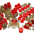 Load image into Gallery viewer, Energy Suspension 73-80 Chevrolet / GMC 2WD 1/2 Ton Pickup Red Hyper-flex Master Bushing Set - Main Product View