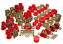 Load image into Gallery viewer, Energy Suspension 73-80 Chevrolet / GMC 2WD 1/2 Ton Pickup Red Hyper-flex Master Bushing Set - Main Product View