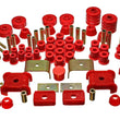 Load image into Gallery viewer, Energy Suspension 73-80 Chevy/GMC 4WD (w/ Stock Front Springs) Red Hyper-flex Master Bushing Set - Main Product View