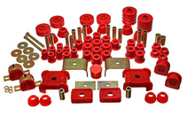 Load image into Gallery viewer, Energy Suspension 73-80 Chevy/GMC 4WD (w/ Stock Front Springs) Red Hyper-flex Master Bushing Set - Main Product View