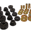 Load image into Gallery viewer, Energy Suspension 73-80 GM 1/2 Ton C-10/C1500 Pick Up 2WD Black Body (Cab) Mount Set - Main Product View