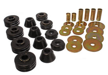 Load image into Gallery viewer, Energy Suspension 73-80 GM 1/2 Ton C-10/C1500 Pick Up 2WD Black Body (Cab) Mount Set - Main Product View