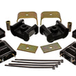 Load image into Gallery viewer, Energy Suspension 73-84 K5 Blazer 4WD Fullsize Black Complete Motor&amp;Trans Mount Set Zinc Finish - Main Product View