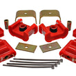 Load image into Gallery viewer, Energy Suspension 73-84 K5 Blazer 4WD Fullsize Red Complete Motor&amp;Trans Mount Set Zinc Finish - Main Product View