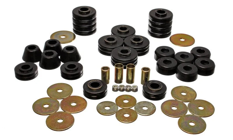 Energy Suspension 73-95 K5 Blazer Black Body(cab) Mount Set - Main Product View