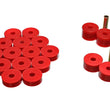 Load image into Gallery viewer, Energy Suspension 74-75 Jeep CJ5/CJ7/CJ8 Scrambler Red Body (Cab) Mount Set