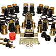 Load image into Gallery viewer, Energy Suspension 74-77 Oldsmobile Cutlass/442/F-85/Europa Black Hyper-flex Master Bushing Set - Main Product View