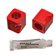Load image into Gallery viewer, Energy Suspension 74-78 Nissan 260Z/280Z / 79-83 280ZX Red 20mm Rear Sway Bar Bushings - Side View