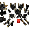 Load image into Gallery viewer, Energy Suspension 74-78 Nissan 260Z/280Z Black Hyper-Flex Master Bushing Set - Side View