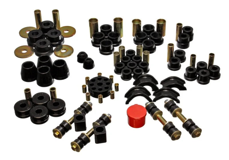 Energy Suspension 74-78 Nissan 260Z/280Z Black Hyper-Flex Master Bushing Set - Side View