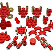 Load image into Gallery viewer, Energy Suspension 74-78 Nissan 260Z/280Z Red Hyper-Flex Master Bushing Set - Main Product View